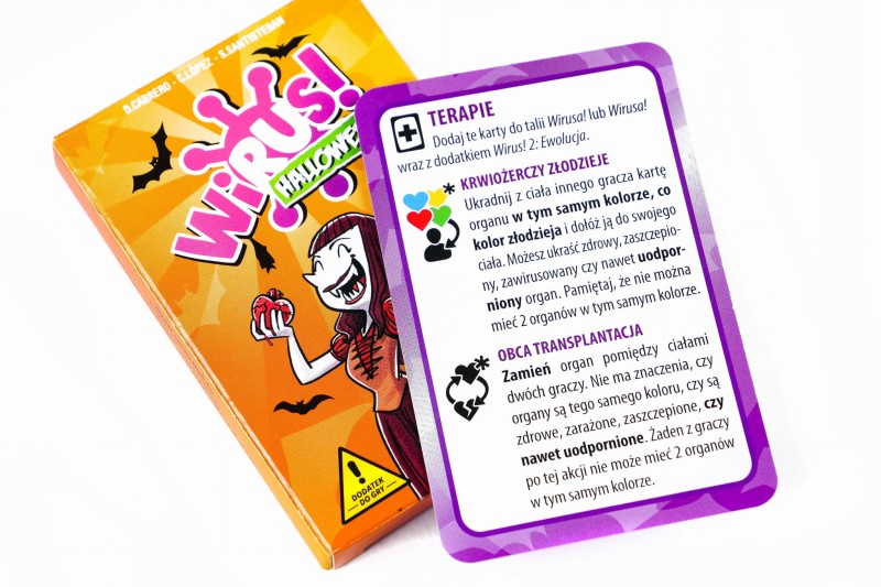 Wirus! Halloween. Dodatek do najbardziej zaraźliwej gry na świecie Muduko