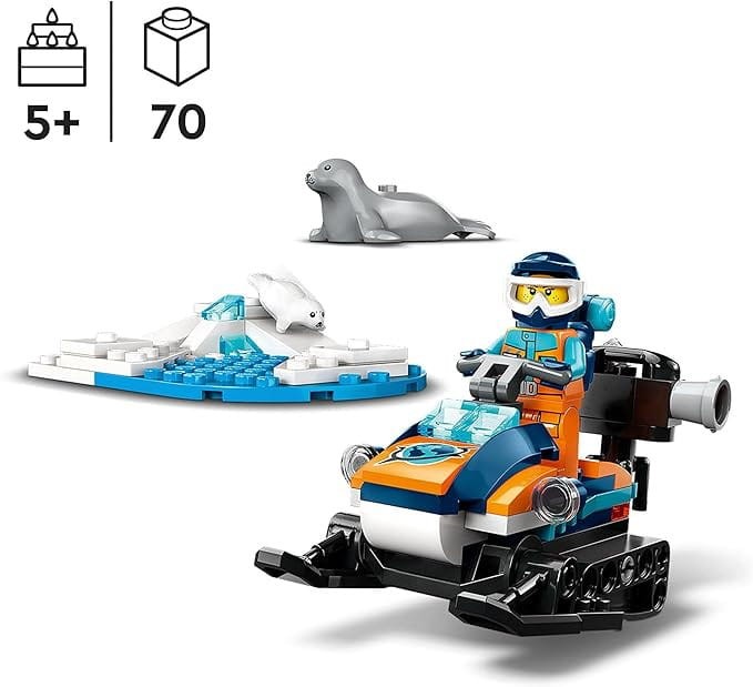 Lego Skuter śnieżny badacza Arktyki 60376