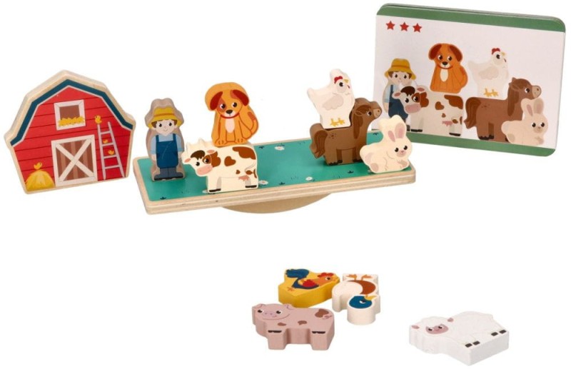 Balansująca farma gra zręcznościowa Adam Toys