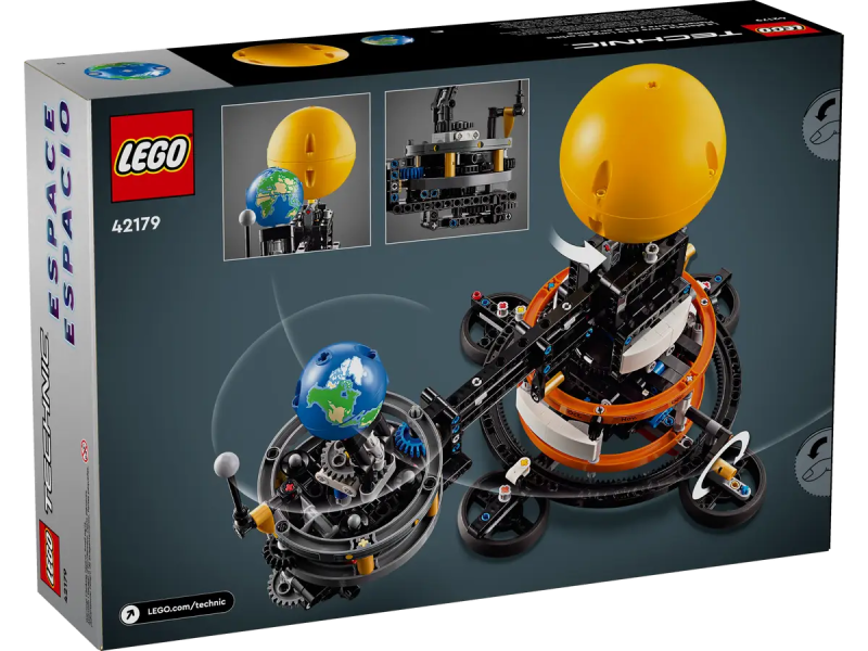 Planeta Ziemia i Księżyc na orbicie Lego Technic 42179