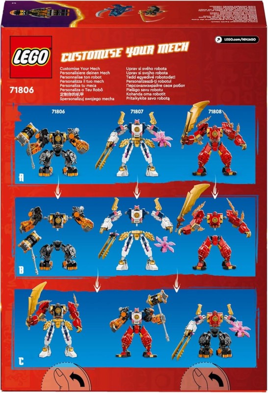 Lego 71806 Mech żywiołu ziemi Cole’a
