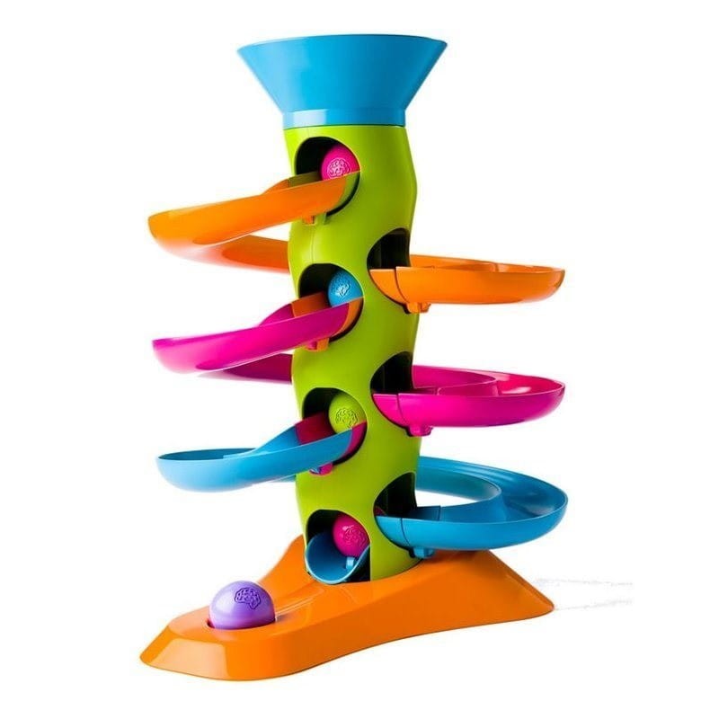 Zakręcona wieża tor dla piłek RollAgain - Fat Brain Toys