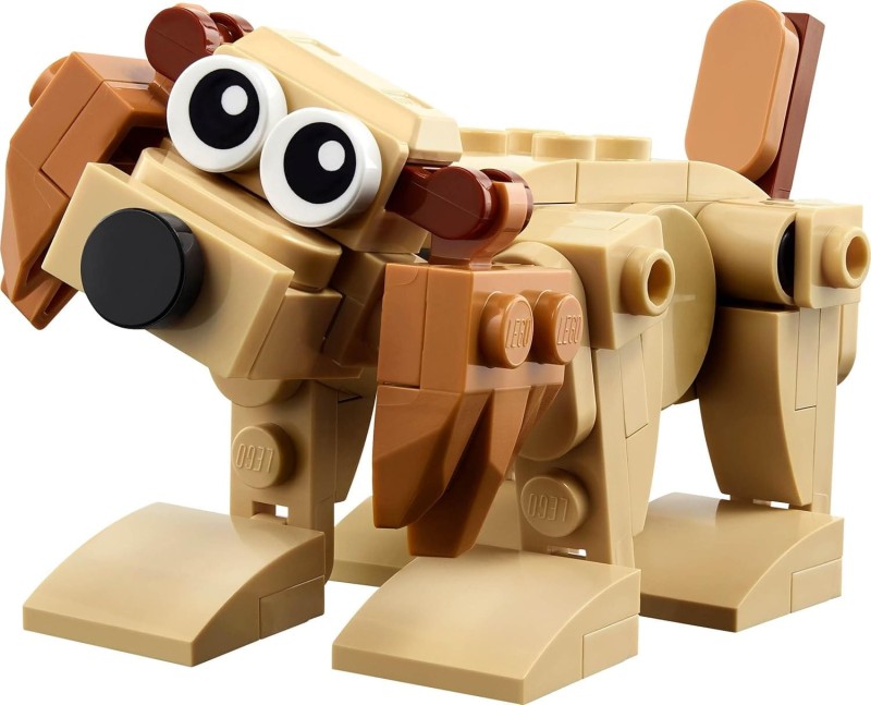 Pies, niedźwiedź i wiewiórka Lego Creator saszetka 30666