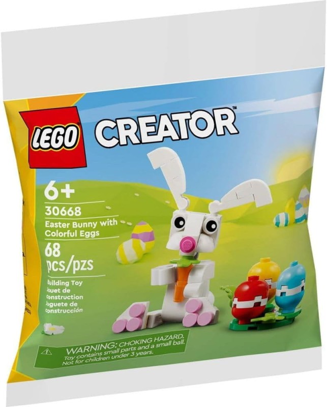 Lego Creator 30668 saszetka Zajączek wielkanocny z kolorowymi pisankami