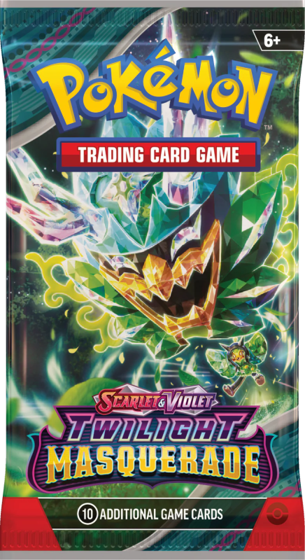 Saszetka z kartami Pokemon TCG Twilight Masquerade Scarlet&Violet 1 szt.