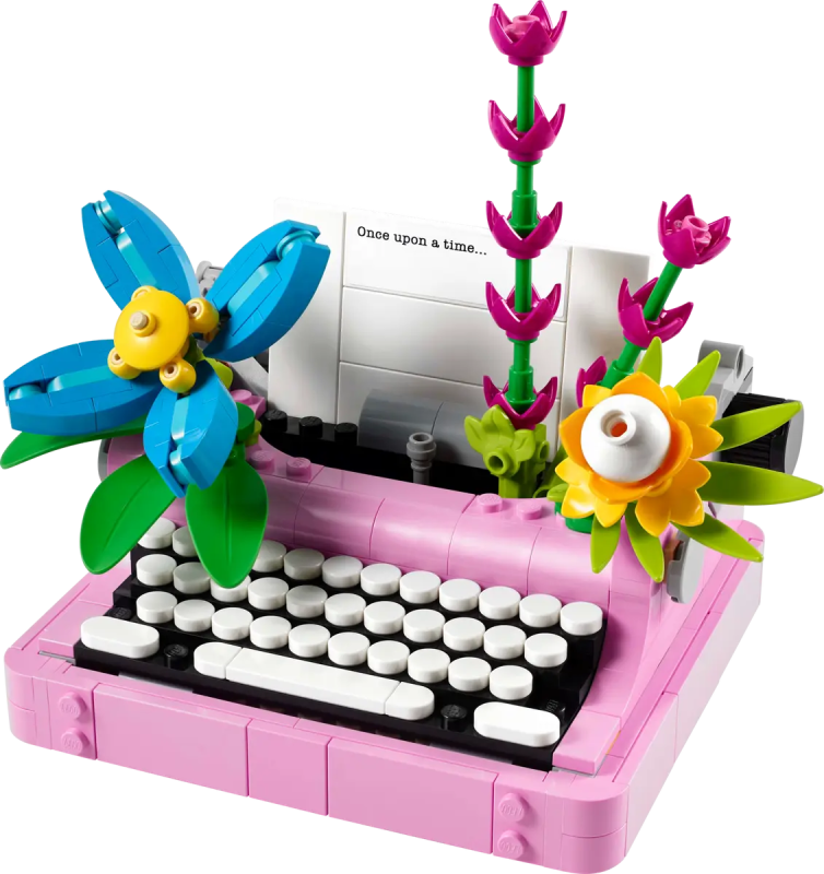 Lego 31169 Maszyna do pisania z kwiatami