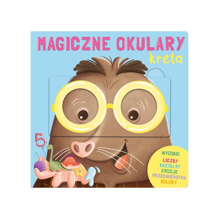 Magiczne okulary kreta Książka interaktywna wyszukiwanka