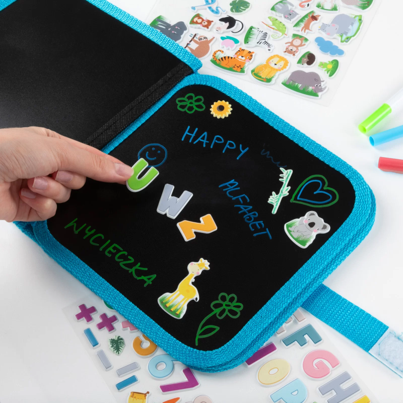 Podróżny zestaw zabaw, wielorazowy KIDEA