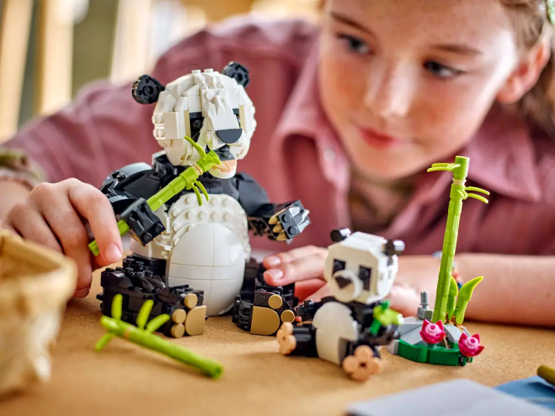 Lego Creator 3w1 Dzikie zwierzęta: rodzina pand 31165