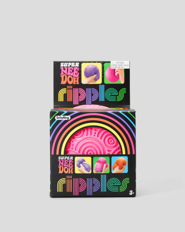 Gigantyczny gniotek piłka różowy Super Needoh Ripples Schylling