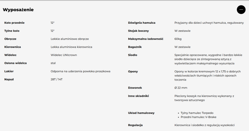 Rower 12 cali z bagażnikiem i koszykiem Puky Youke retro rose 4126