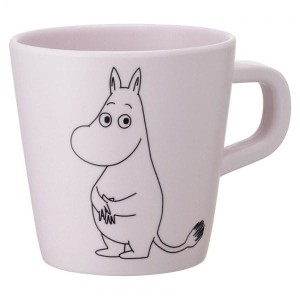 Kubek z uchwytem Muminki różowy - Maison Petit Jour