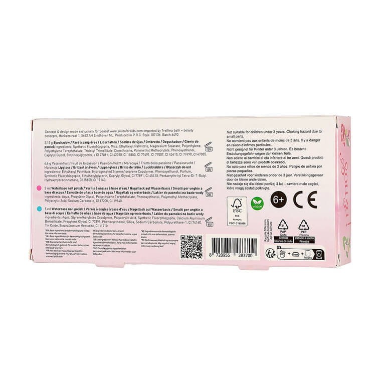 Kosmetyki do makijażu dla dziewczynki cienie błyszczyk lakiery Souza!