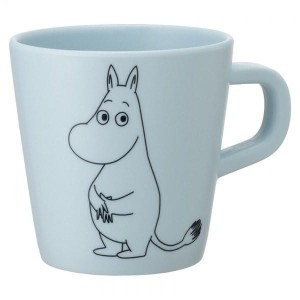 Kubek z uchwytem Muminki niebieski - Maison Petit Jour