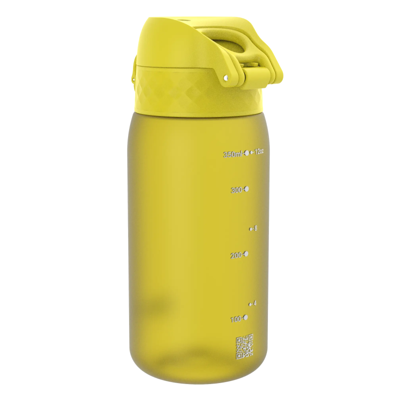 ION8 Bidon sportowy ze wskaźnikiem poziomu Yellow 400 ml
