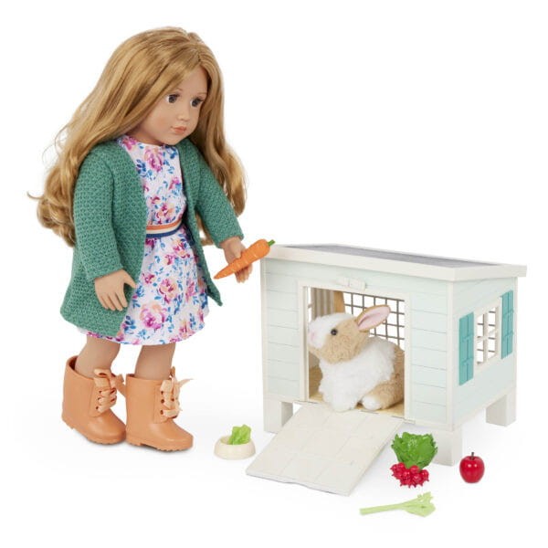 Chatka z króliczkiem i przysmaki Bunny Hutch Playset Our Gneration