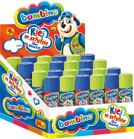 Klej w sztyfcie dla dzieci 9g Bambino 1 szt.