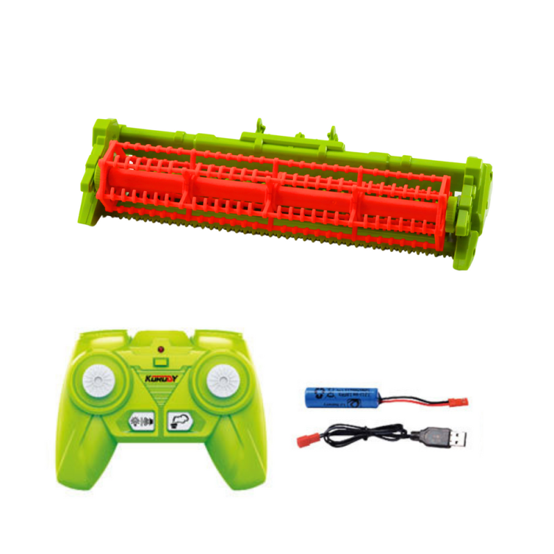 Kombajn rolniczy zdalnie sterowany z hederem Lean Toys