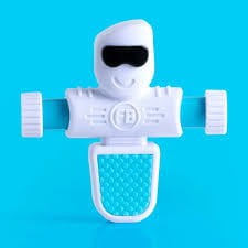 Piłkarzyk Foosbots biały zawodnik z piłką Fat Brain Toy