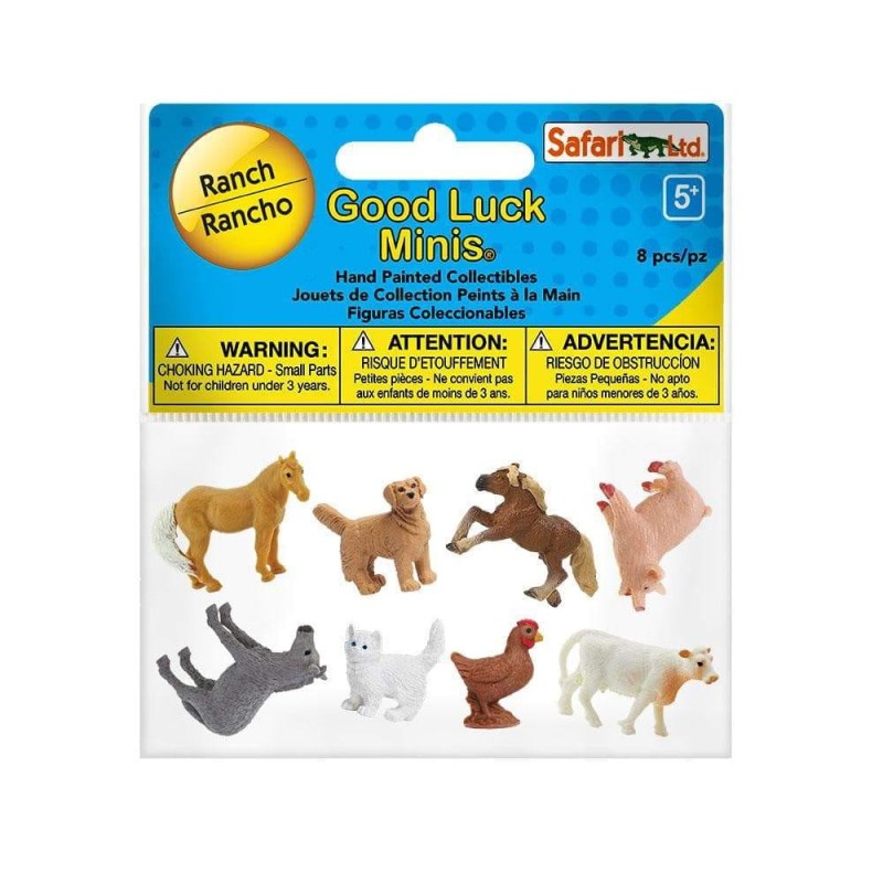 Figurki Zwierzęta Wiejskie mini 8 el. Safari Ltd.