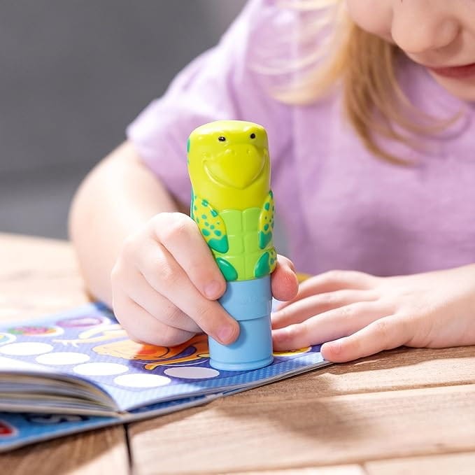 Stempelki z naklejkami Żółw Sticker WOW Melissa & Doug