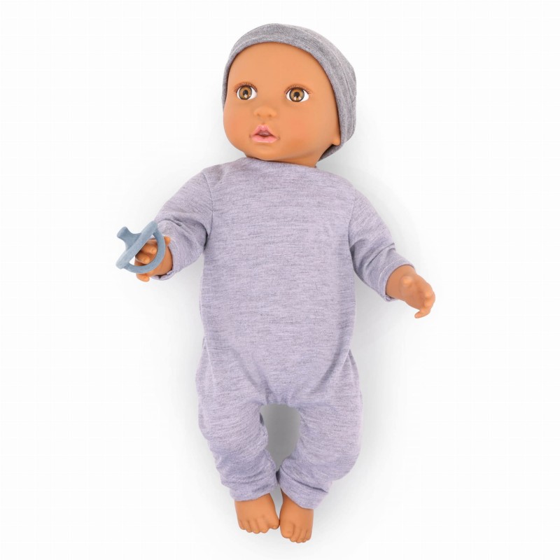 Dzidziuś lalka ze smoczkiem i ubrankiem LullaBaby
