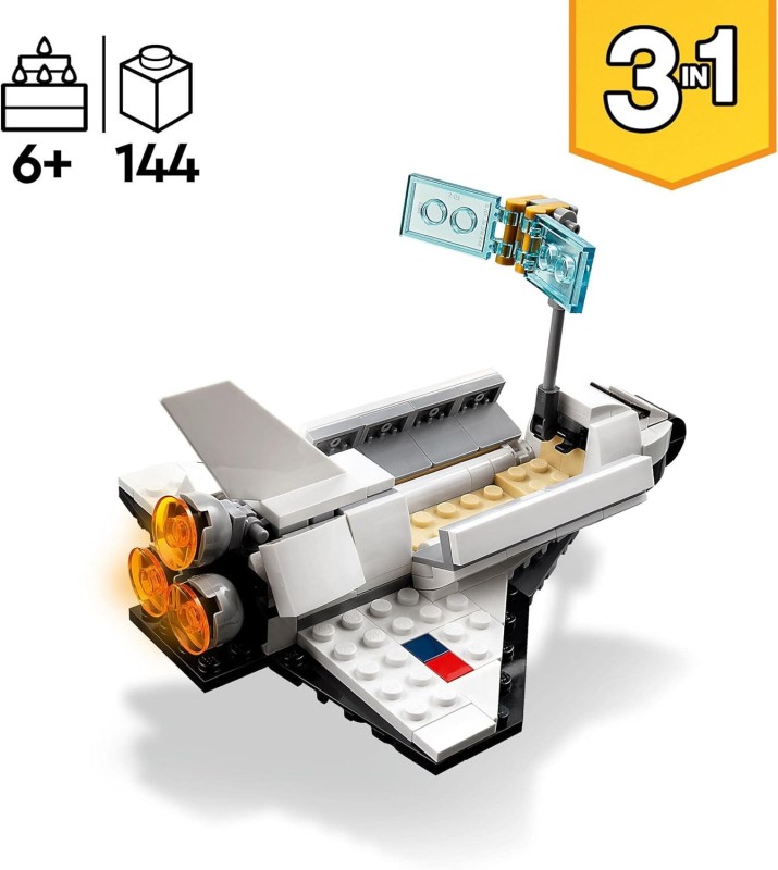 Prom kosmiczny Lego Creator 3w1 31134