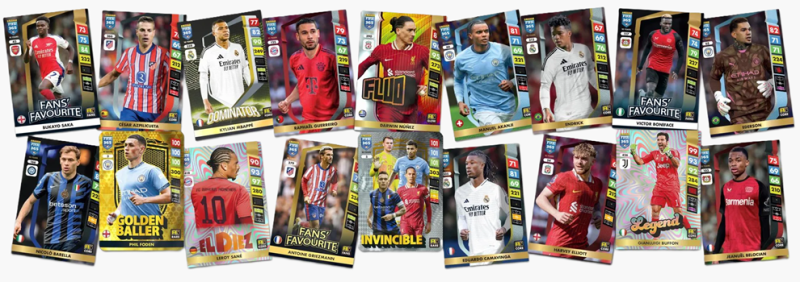 Duża Puszka 9 Saszetek 3 Karty Limited Piłkarskie FIFA 365 2025 ADRENALYN XL PANINI