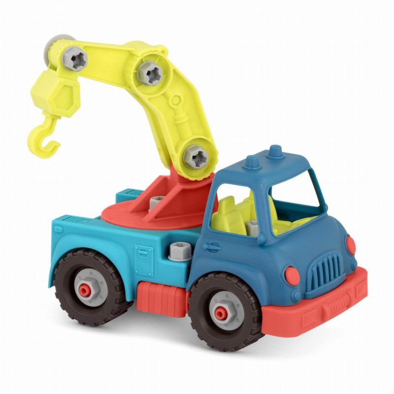 Dźwig koparka do skręcania z wiertarką 31 el. b.toys