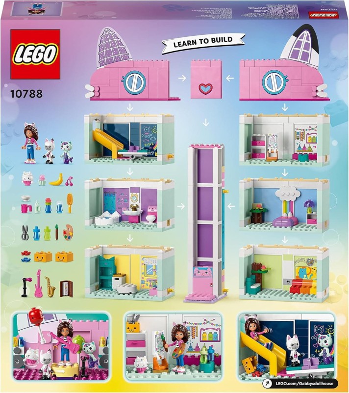 Lego Koci domek Gabi z windą 10788