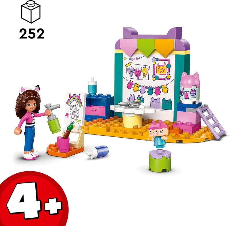 Lego Prace ręczne z Tekturzątkiem Koci domek Gabi 10795