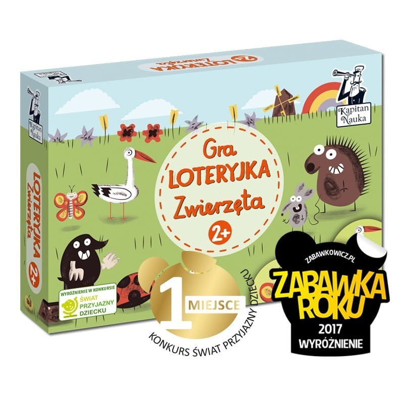 Gra Loteryjka. Zwierzęta - Kapitan Nauka