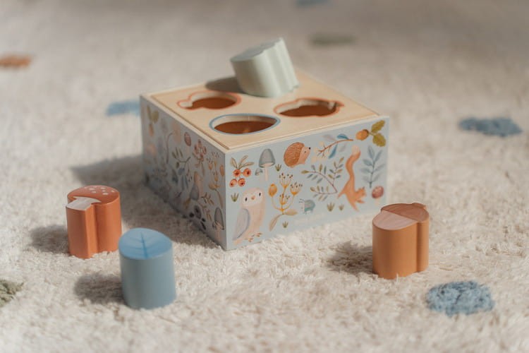 Sorter z klockami Forest Friends Little Dutch