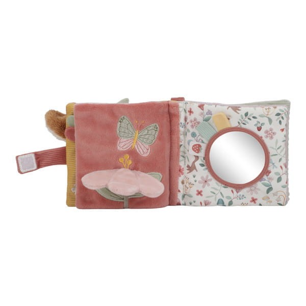 Little Dutch miękka książeczka z lusterkiem ogród Sarenka