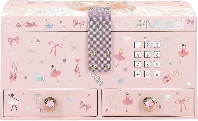 Szkatułka na kod z lusterkiem i szufladką Baletnica TOPModel