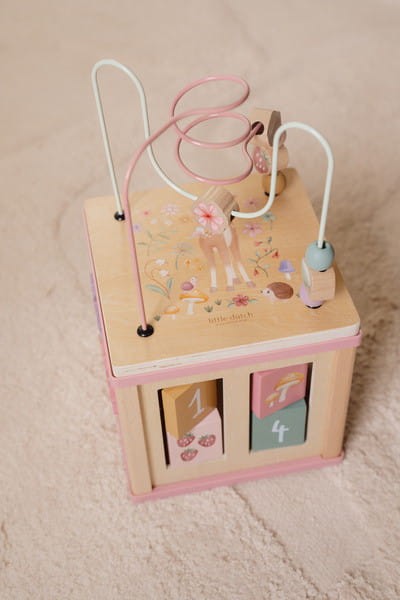 Duża kostka edukacyjna Fairy Garden Little Dutch