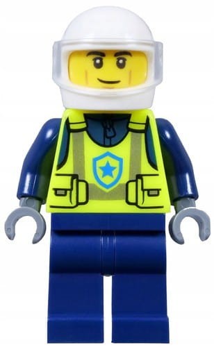 Policyjny łazik terenowy Lego saszetka 30664