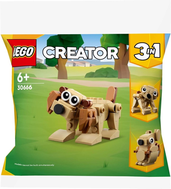 Pies, niedźwiedź i wiewiórka Lego Creator saszetka 30666