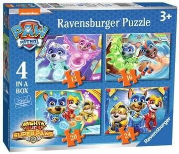 Puzzle progresywne 12,16,20,24 elementów Psi Patrol - Ravensburger
