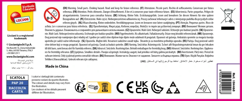 Barbie Słuchawki i mikrofon Lisciani