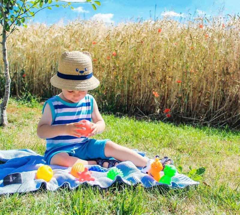 Rubberky piłeczka Sensoryczna jajo Mom's Care