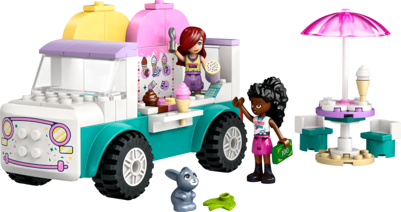 Lego Friends 42644 Furgonetka z lodami w mieście Heartlake