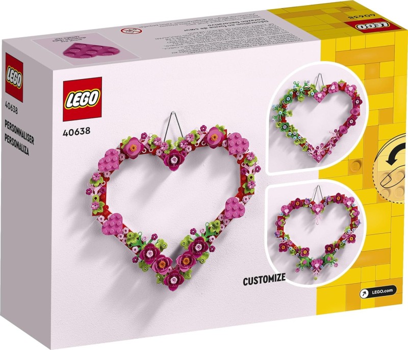 Lego 40638 Ozdoba w kształcie serca