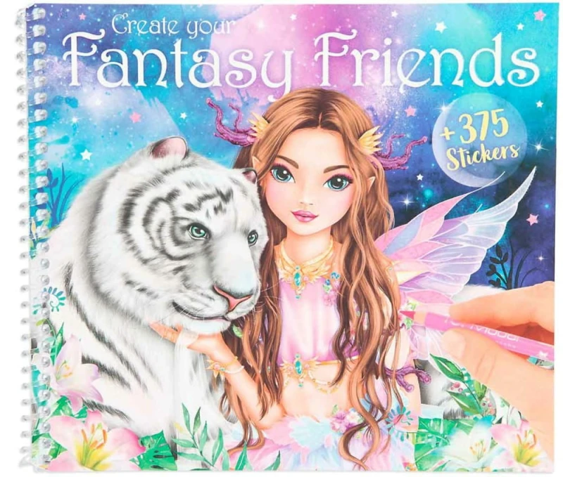 Kolorowanka z Naklejkami Friend FantasyModel - TOPModel