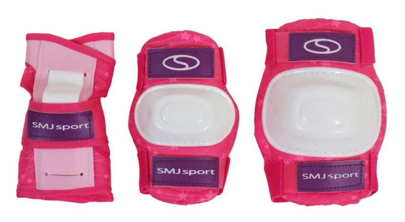 Wrotko - rolki LED rozmiar 30-33, kask, ochraniacze, plecak SMJ sport