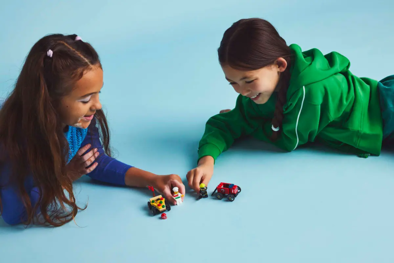 Lego 60458 Zestaw wyścigówek: pizza kontra wóz strażacki