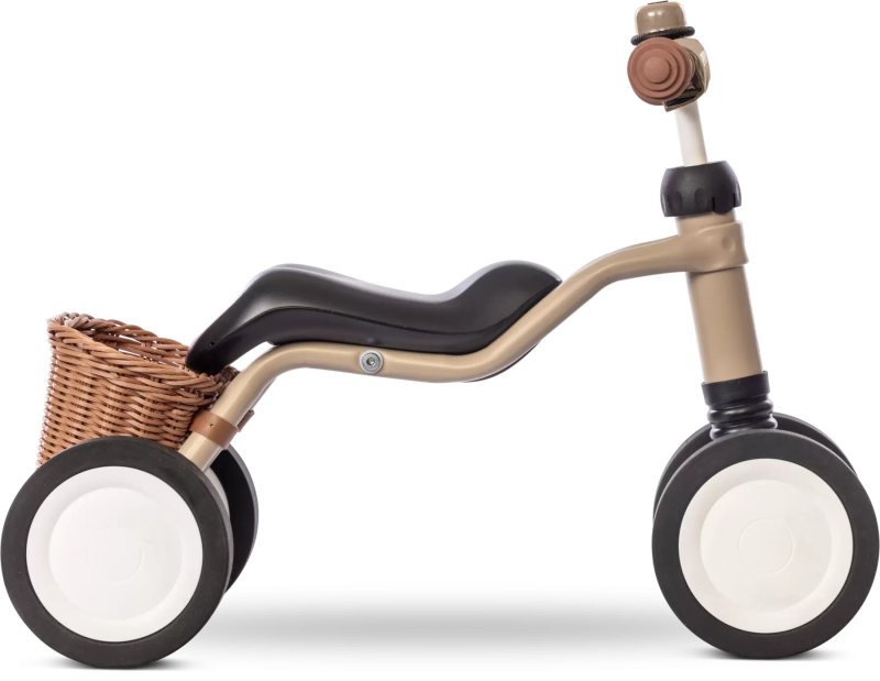 PUKY WUTSCH BUNDLE Rowerek Biegowy z koszyczkiem Jeździk dusty sand