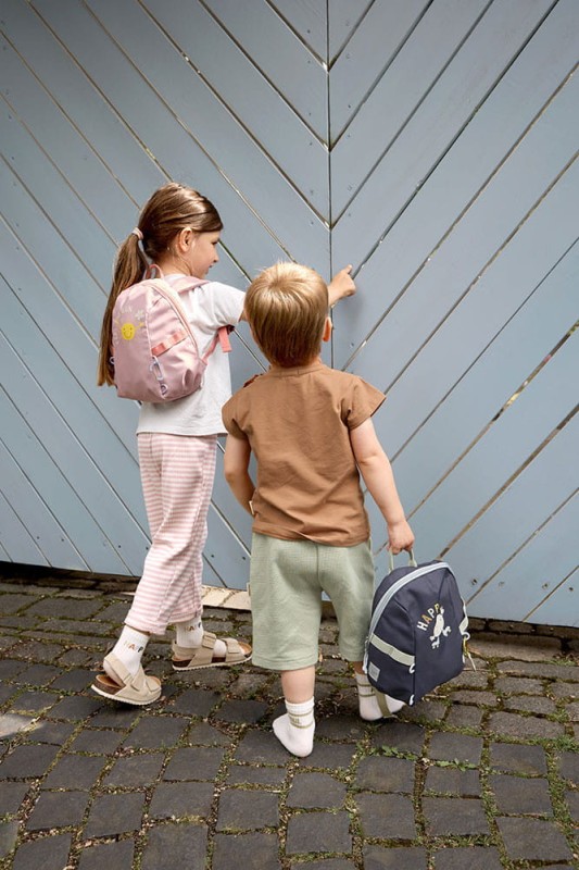 Mały plecak dla dzieci Outdoor słoneczko róż Lassig