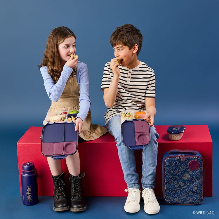 Duża śniadaniówka z przegródkami Lunchbox Harry Potter b.box