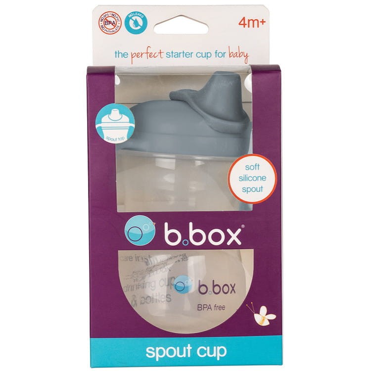 b.box kubek z miękkim ustnikiem i uchwytami błękitny